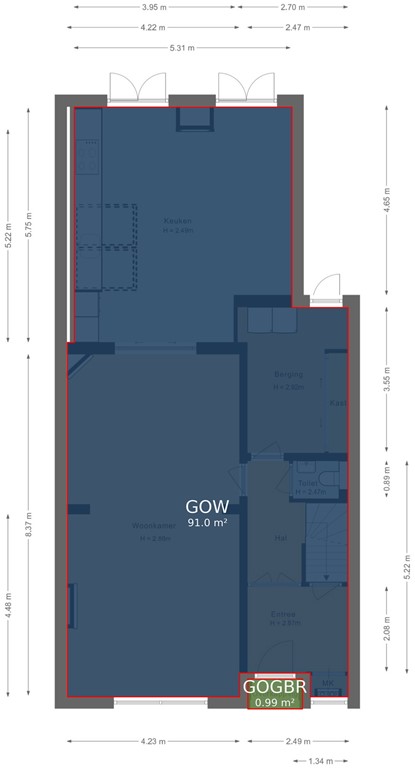 mediumsize floorplan